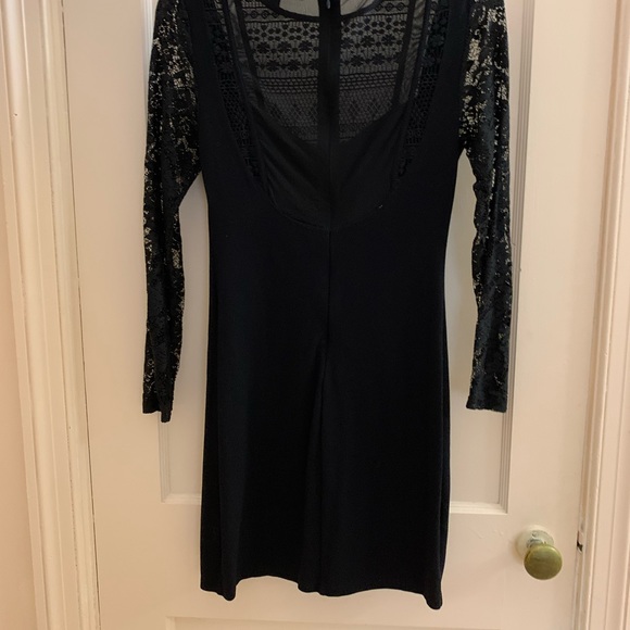French connection black knitted dress size 6 - Picture 5 of 6